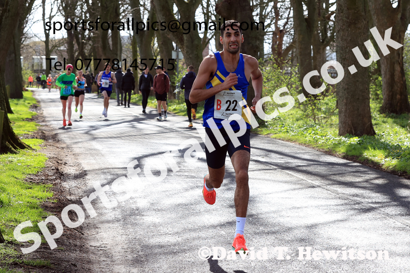 Senior Mens 12 Stage Road Relay, 2026 Northern Mens 12 and Womens 6 Stage Road Relays and Young Athletes 5k, Sheepmount Stadium, Carlisle. Photo: David T. Hewitson/Sports for All Pics